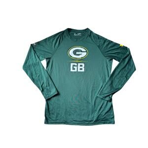 Under Armour Green Bay Packers Combine Authentic Lightweight shirt; Performance